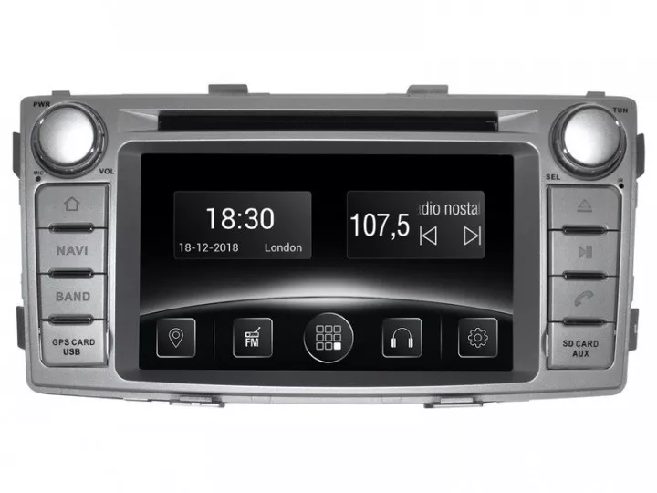 Gazer CM5006-N5 Мультимедийная автомобильная система для Toyota Hilux (N5) 2012-2015 Gazer CM5006-N5 Мультимедийная автомобильная система для Toyota Hilux (N5) 2012-2015