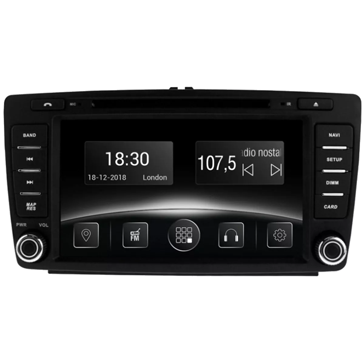 Gazer CM5007-1Z3 Мультимедийная автомобильная система для Skoda Octavia A5, Fabia, Superb 2005-2012 Gazer CM5007-1Z3 Мультимедийная автомобильная система для Skoda Octavia A5, Fabia, Superb 2005-2012