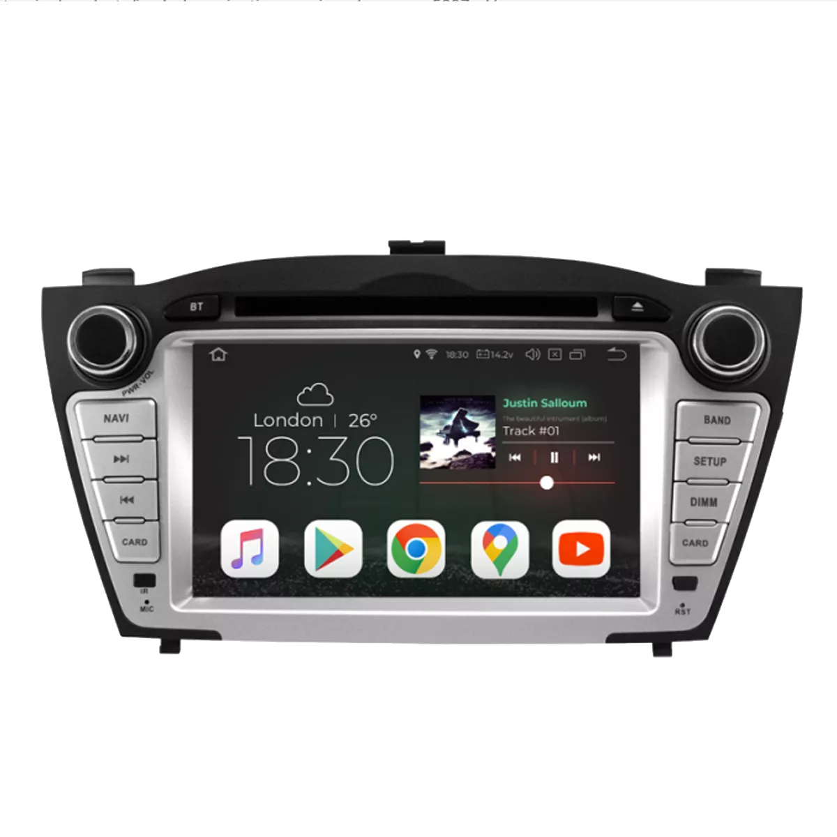 Gazer CM5007-EL автомобільна Мультимедійна система для Hyundai ix35 (EL) 2010-2015