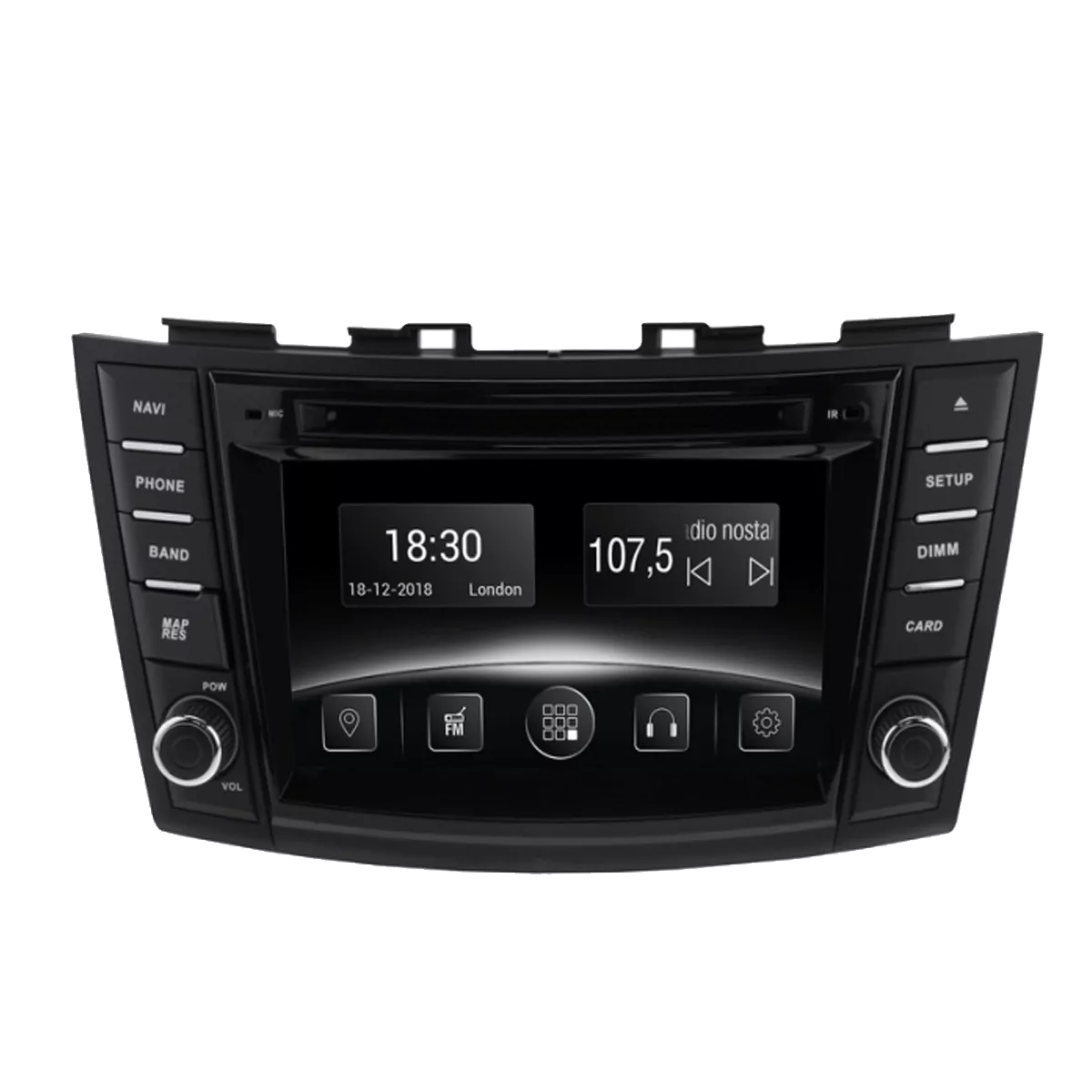 Gazer CM5007-ZCS Мультимедийная автомобильная система для Suzuki Swift (ZCS) 2011-2016