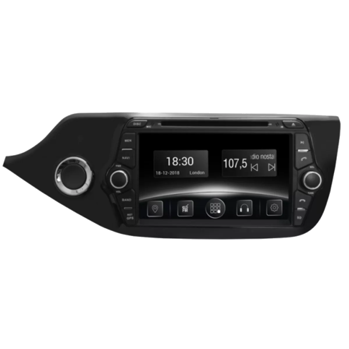 Gazer CM5008-JD автомобільна Мультимедійна система для Kia Ceed (JD) 2011-2017