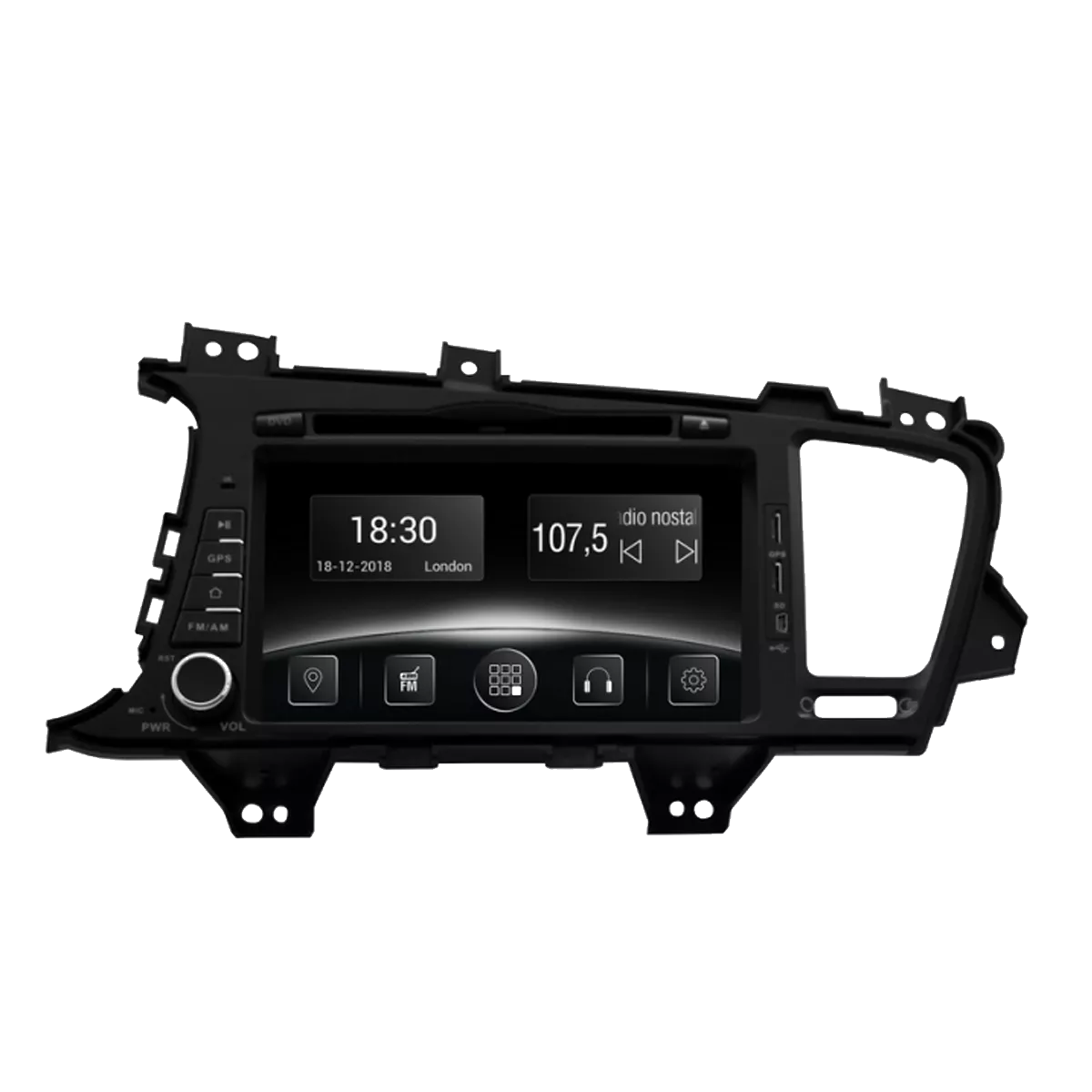 Gazer CM5008-TF Мультимедийная автомобильная система для Kia Optima (TF) 2010-2015