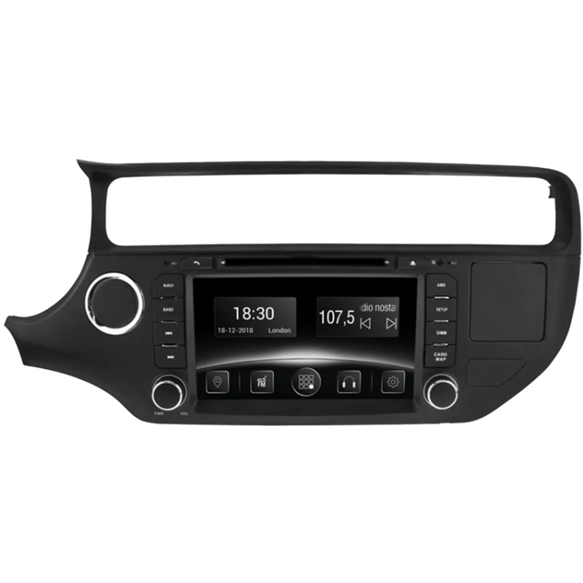Gazer CM5008-UB15 Мультимедийная автомобильная система для Kia Rio (UB15) 2015-2017