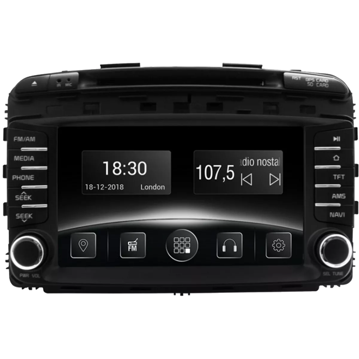 Gazer CM5008-UM автомобільна Мультимедійна система для Kia Sorento (UM) 2015-2017 Gazer CM5008-UM автомобільна Мультимедійна система для Kia Sorento (UM) 2015-2017