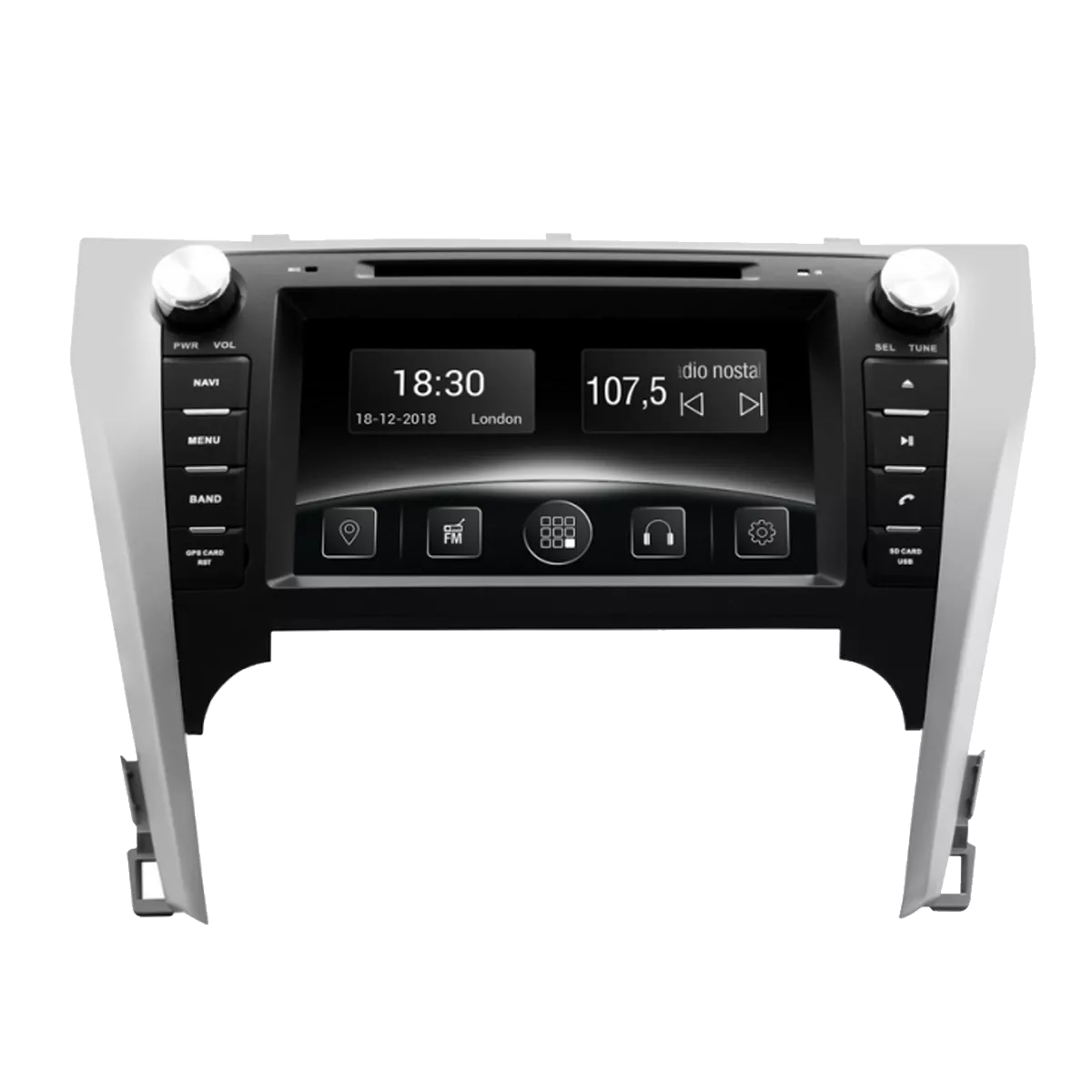Gazer CM5008-V50 Мультимедийная автомобильная система для Toyota Camry (V50) 2012-2015