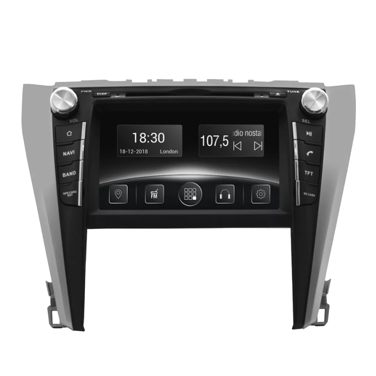 Gazer CM5008-V55 Мультимедийная автомобильная система для Toyota Camry (V55) 2015-2017