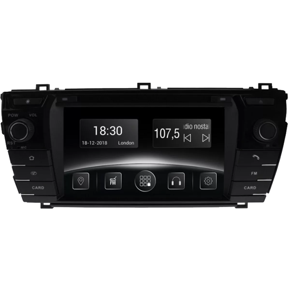 Gazer CM5009-E150 Мультимедийная автомобильная система для Toyota Corolla (E150) 2013-2016 Gazer CM5009-E150 Мультимедийная автомобильная система для Toyota Corolla (E150) 2013-2016