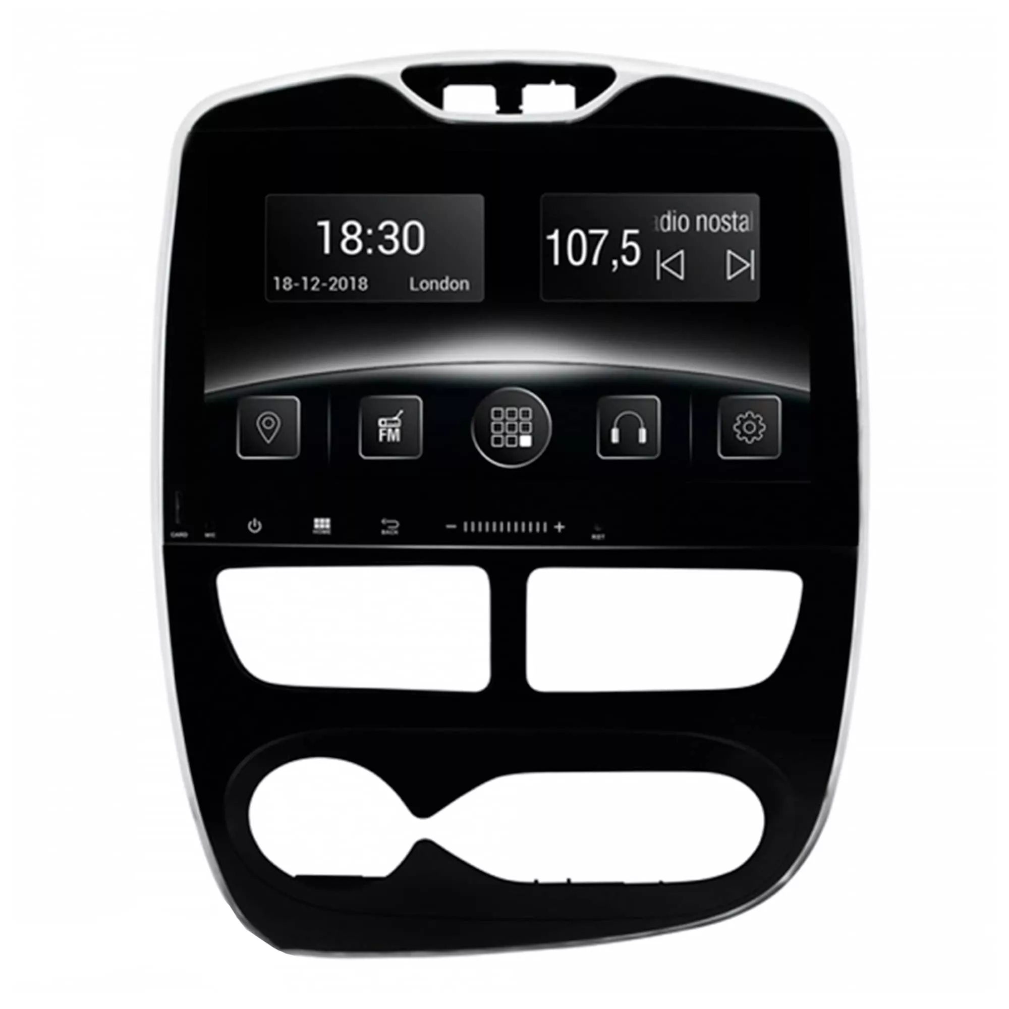 Gazer CM5509-KR0A Мутильмедийная автомобильная система штатная для Renault Captur/Clio Gazer CM5509-KR0A Мутильмедийная автомобильная система штатная для Renault Captur/Clio