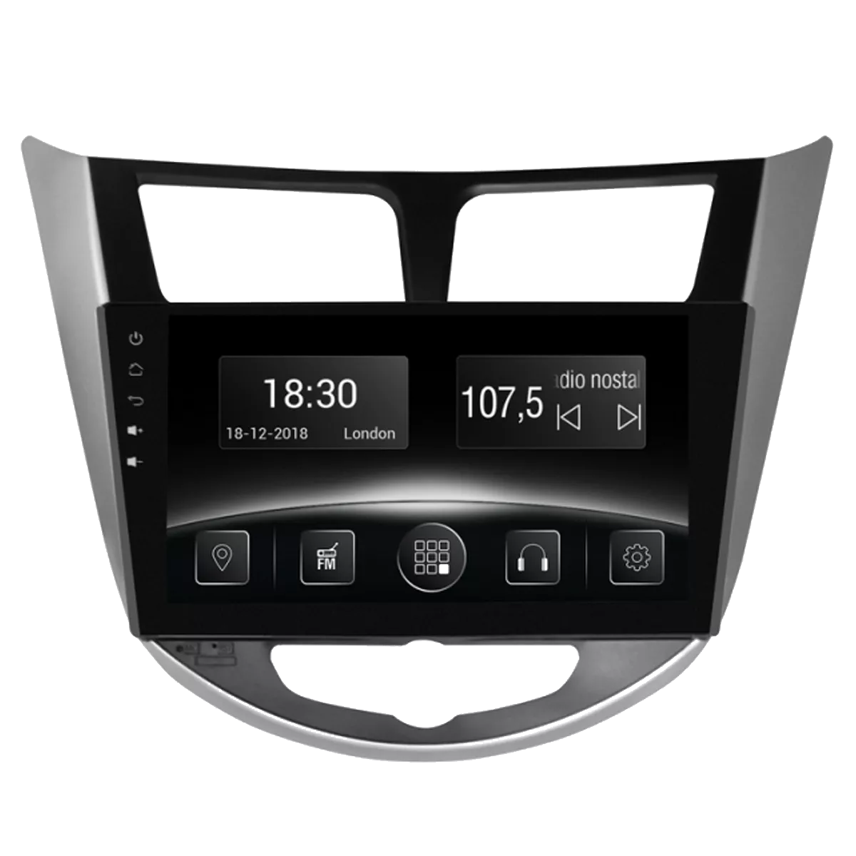 Gazer CM5509-RB автомобільна Мультимедійна система для Hyundai Accent (RB) 2010-2015