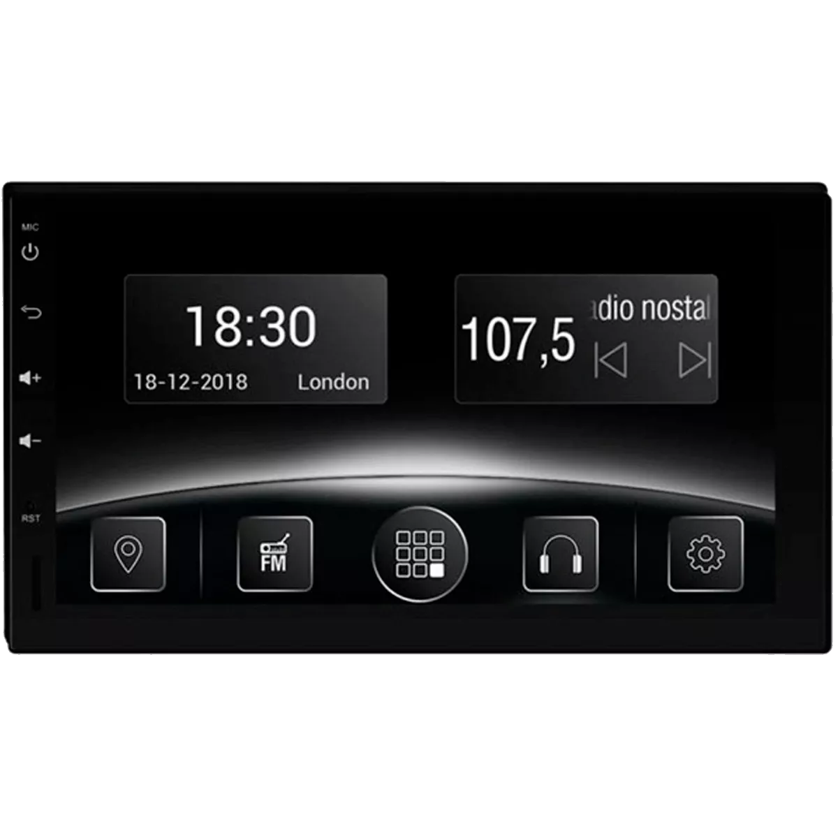 Gazer CM5510-100U Мультимедийная автомобильная система универсальная Gazer CM5510-100U Мультимедийная автомобильная система универсальная