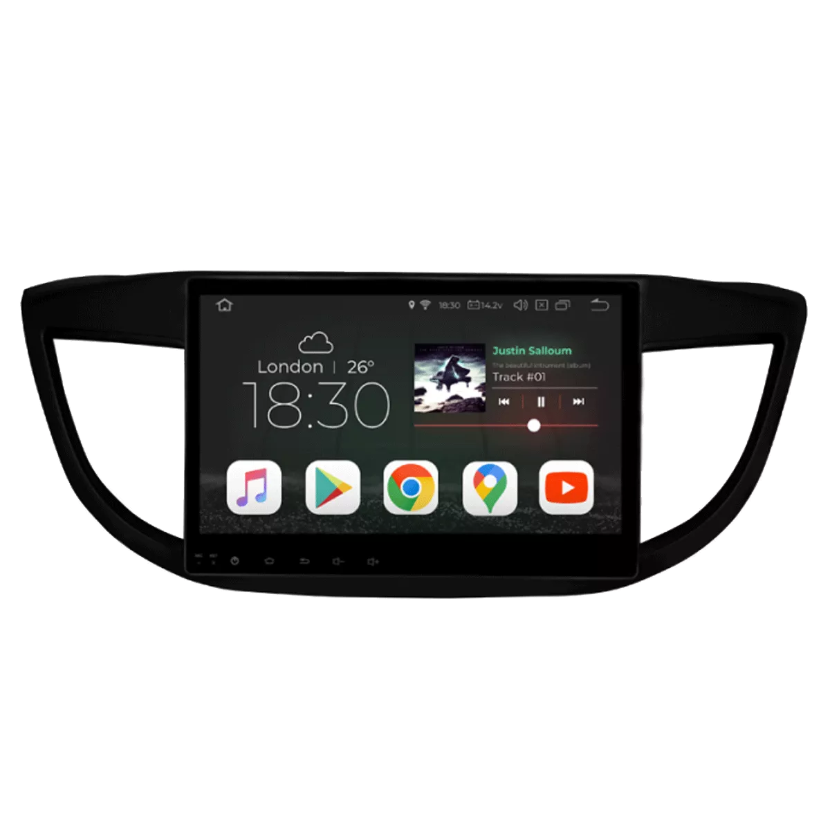 Gazer CM5510-RM4 Мультимедийная автомобильная система для Honda CR-V (RM4) 2012-2016 Gazer CM5510-RM4 Мультимедийная автомобильная система для Honda CR-V (RM4) 2012-2016