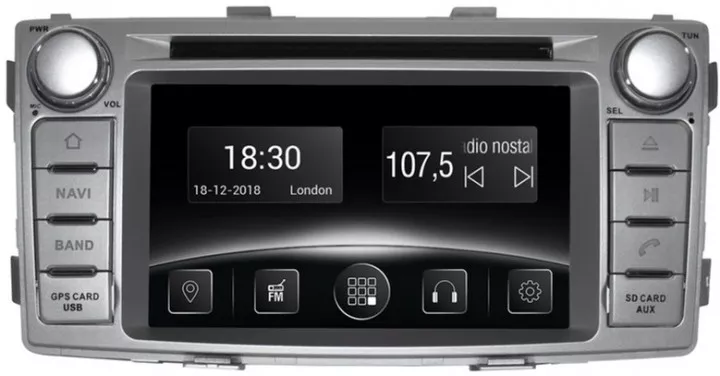 Gazer CM6006-N5 Мультимедийная автомобильная система для Toyota Hilux (N5) 2012-2015