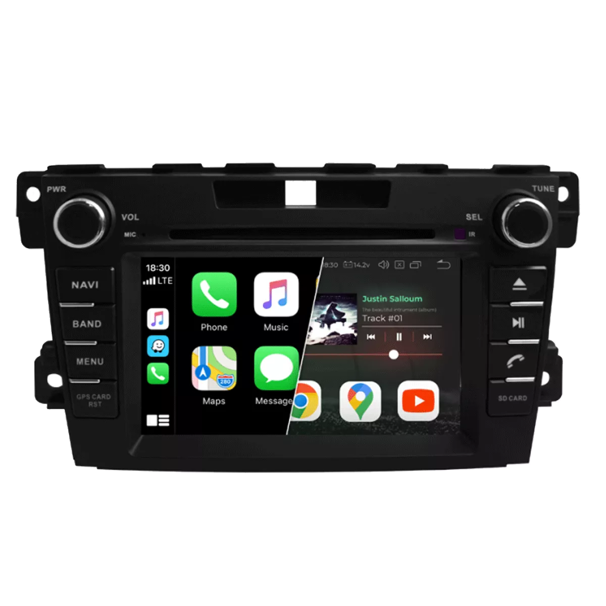 Gazer CM6007-ER Мультимедийная автомобильная система для Mazda CX-7 (ER) 2006-2012 Gazer CM6007-ER Мультимедийная автомобильная система для Mazda CX-7 (ER) 2006-2012