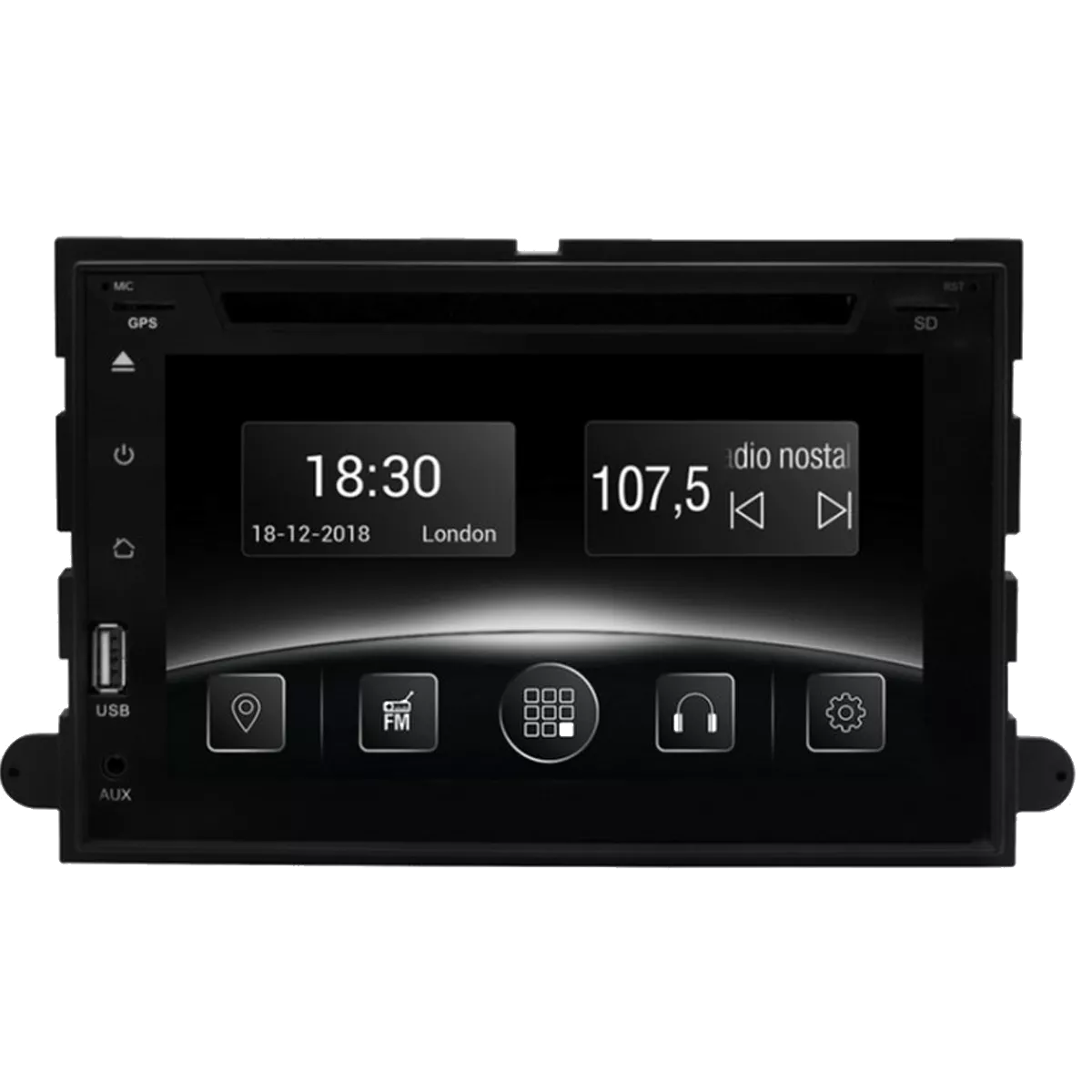 Gazer CM6007-JUFМультимедийная система для Ford Fusion, Explorer, Mustang, Edge, Escape II, 2006-09 Gazer CM6007-JUFМультимедийная система для Ford Fusion, Explorer, Mustang, Edge, Escape II, 2006-09