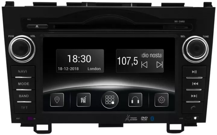 Gazer CM6007-RE автомобільна Мультимедійна система для Honda CR-V (RE) 2006-2011 Gazer CM6007-RE автомобільна Мультимедійна система для Honda CR-V (RE) 2006-2011