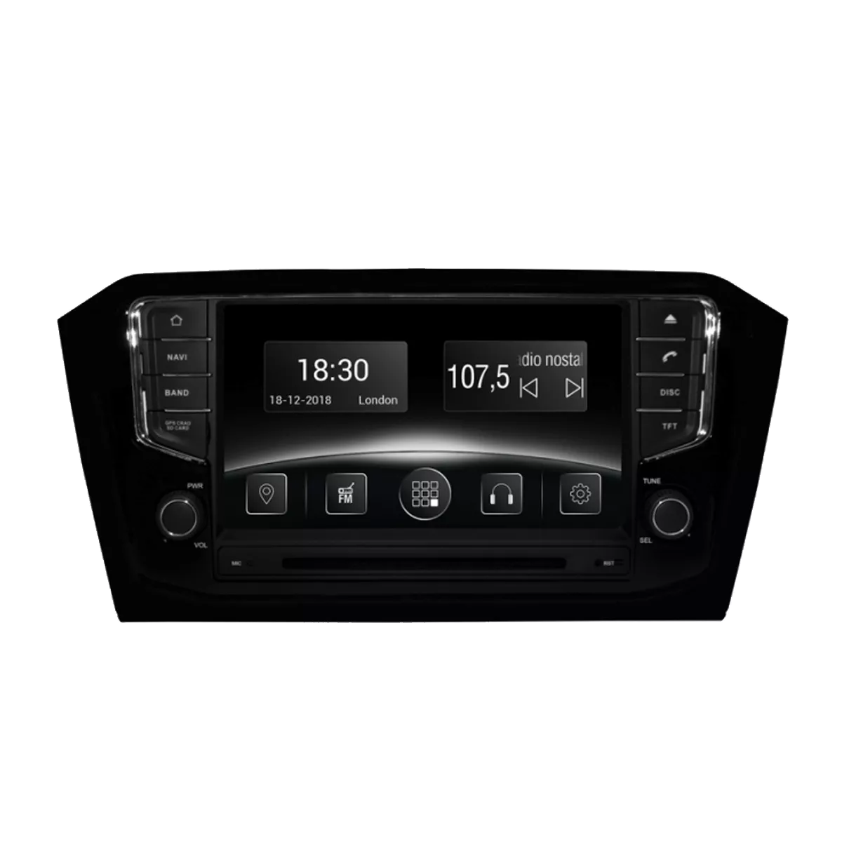 Gazer CM6008-3G2 Мультимедийная автомобильная система для VW Passat B8 (3G2) 2014-2017 Gazer CM6008-3G2 Мультимедийная автомобильная система для VW Passat B8 (3G2) 2014-2017