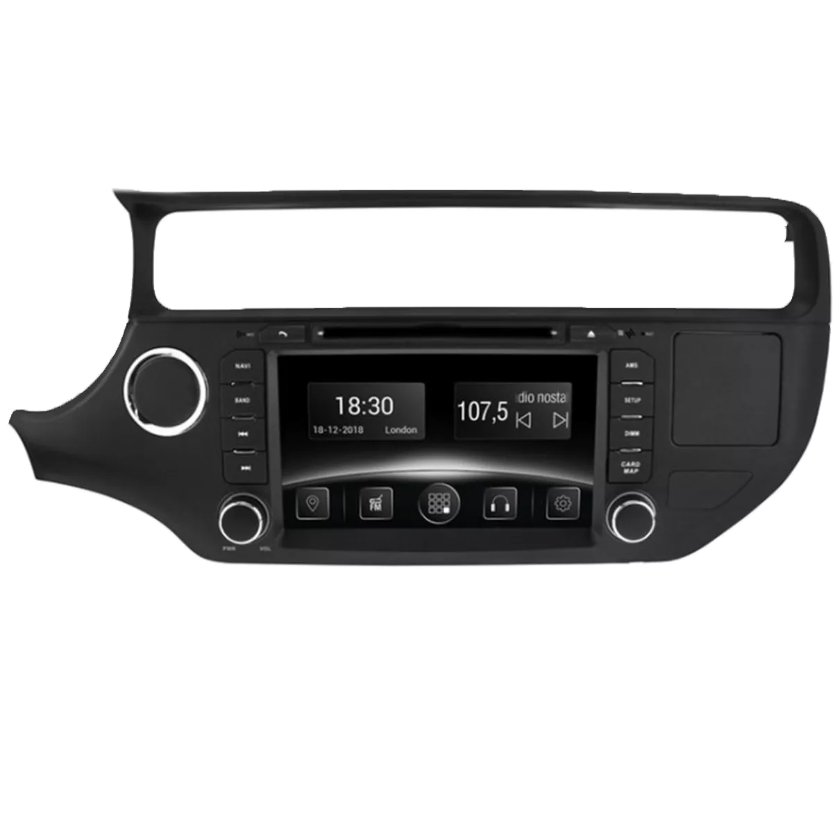 Gazer CM6008-UB15 Мультимедийная автомобильная система для Kia Rio (UB15) 2015-2017
