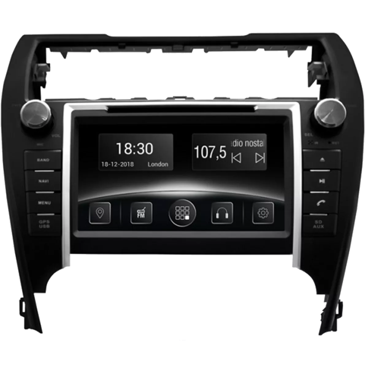 Gazer CM6008-V50 Мультимедийная автомобильная система для Toyota Camry (V50) 2012-2015