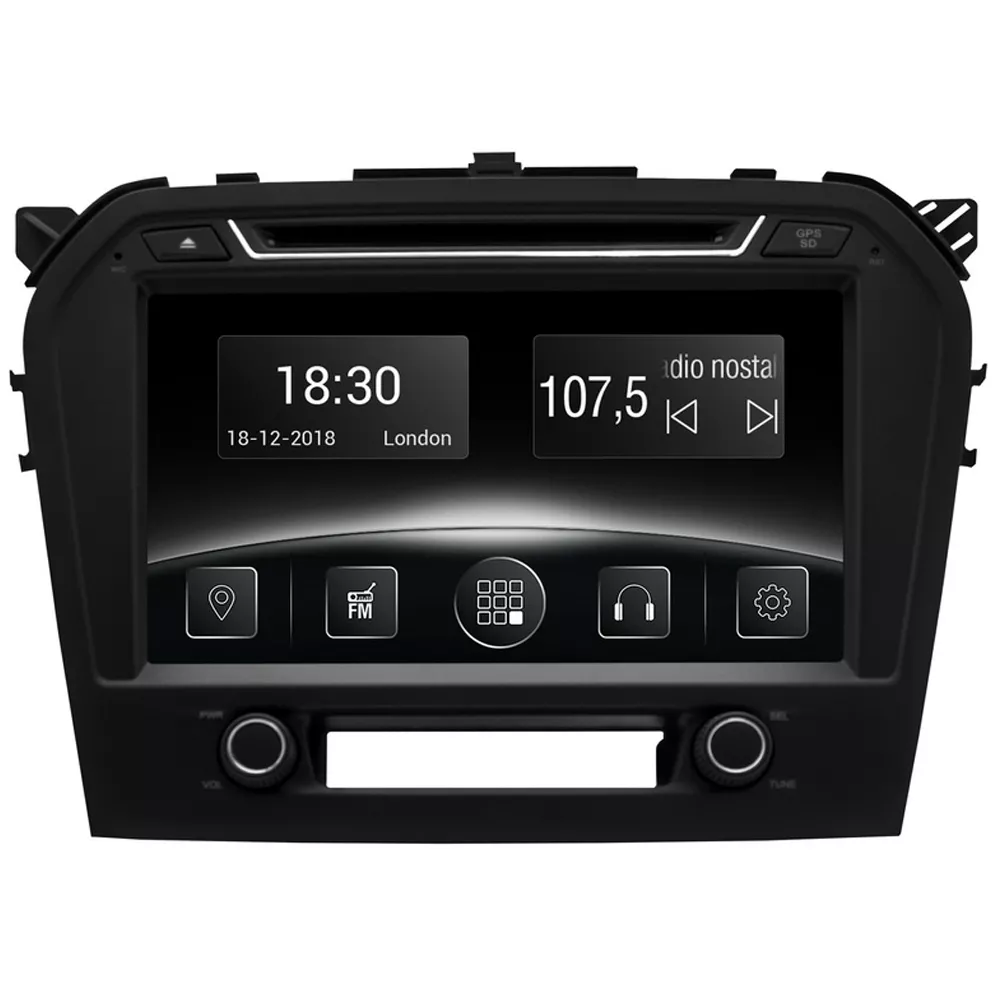 Gazer CM6009-GV Мультимедийная автомобильная система для Suzuki Vitara (GV) 2015-2017 Gazer CM6009-GV Мультимедийная автомобильная система для Suzuki Vitara (GV) 2015-2017