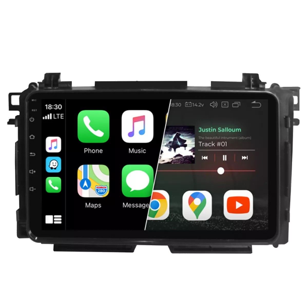 Gazer CM6509-GH Мультимедийная автомобильная система для Honda HRV (GH) 2013-2017 Gazer CM6509-GH Мультимедийная автомобильная система для Honda HRV (GH) 2013-2017