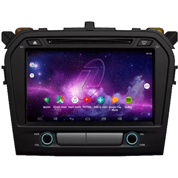 Gazer CM6509-GV Мультимедийная автомобильная система для Suzuki Grand Vitara 2015-2017 Gazer CM6509-GV Мультимедийная автомобильная система для Suzuki Grand Vitara 2015-2017