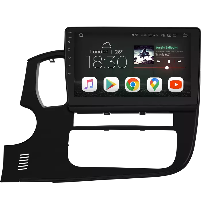 Gazer CM6510-GFW Мультимедійна автомобільна система для Mitsubishi Outlander (GFW) 2014-2017