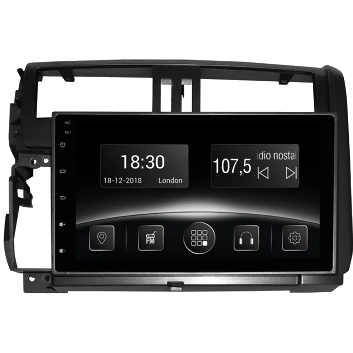 Gazer CM6510-J150 автомобільна Мультимедійна система для Toyota Prado (J150) 2010-2013 Gazer CM6510-J150 автомобільна Мультимедійна система для Toyota Prado (J150) 2010-2013
