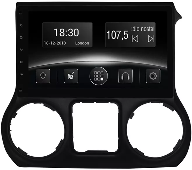 Gazer CM6510-JK Мультимедийная автомобильная система для Jeep Wrangler (JK) 2011-2014 Gazer CM6510-JK Мультимедийная автомобильная система для Jeep Wrangler (JK) 2011-2014