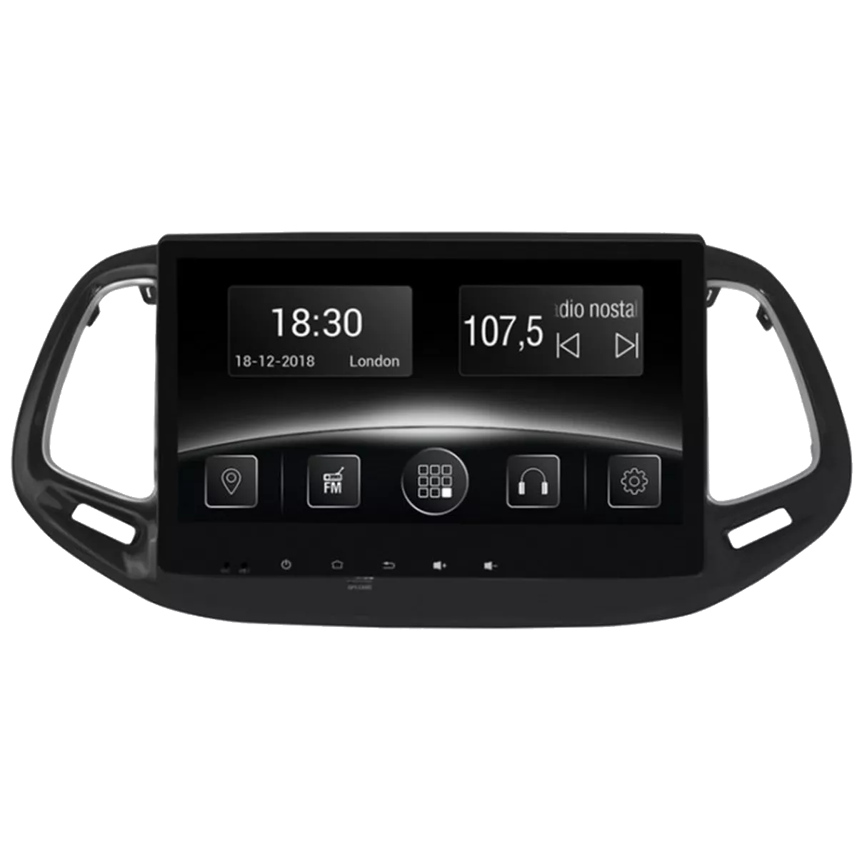 Gazer CM6510-XKN Мультимедійна автомобільна система для Jeep Commander (XKN) 2016-2017 Gazer CM6510-XKN Мультимедійна автомобільна система для Jeep Commander (XKN) 2016-2017