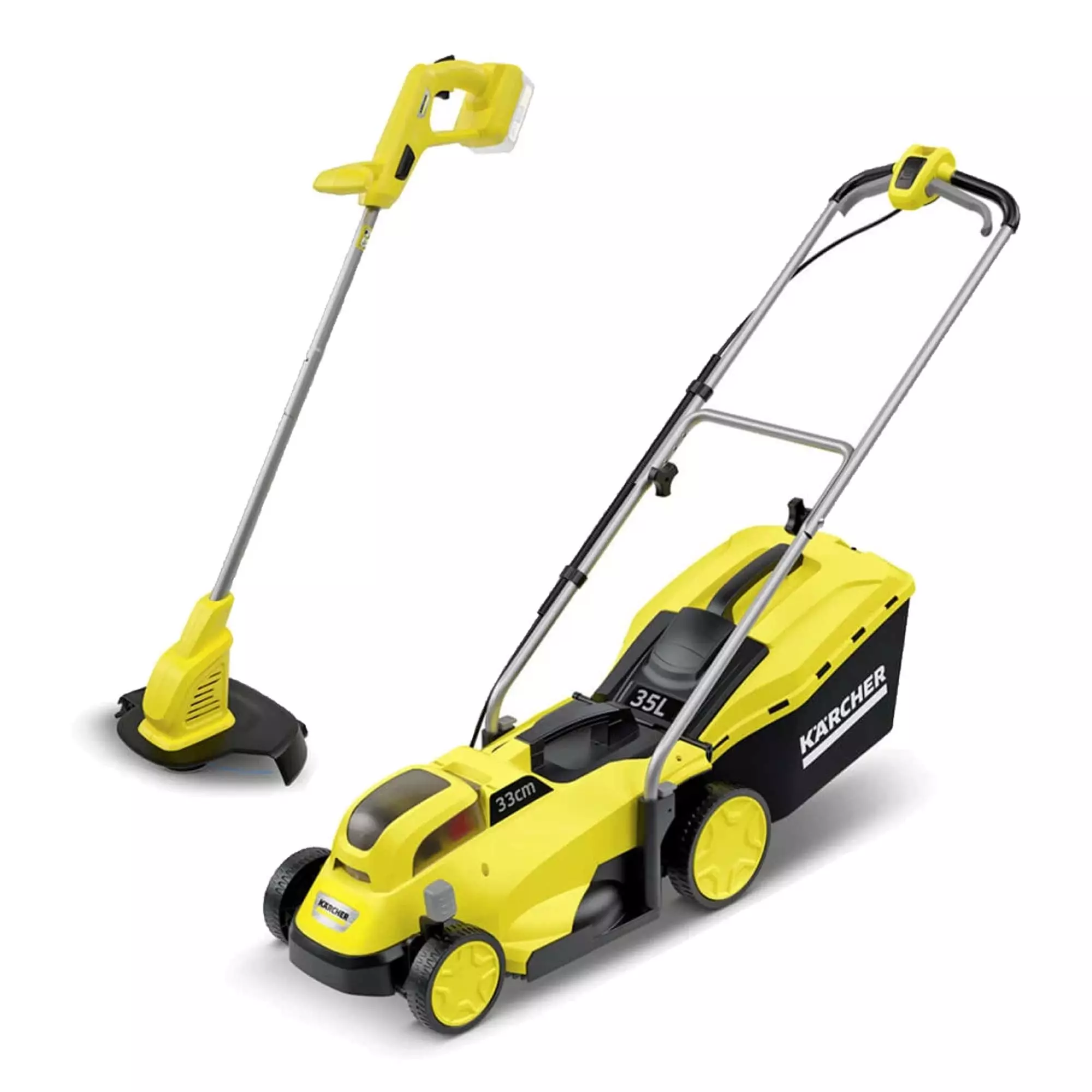 Газонокосилка KARCHER LMO 18-33+LTR 18-25+Starter kit 18