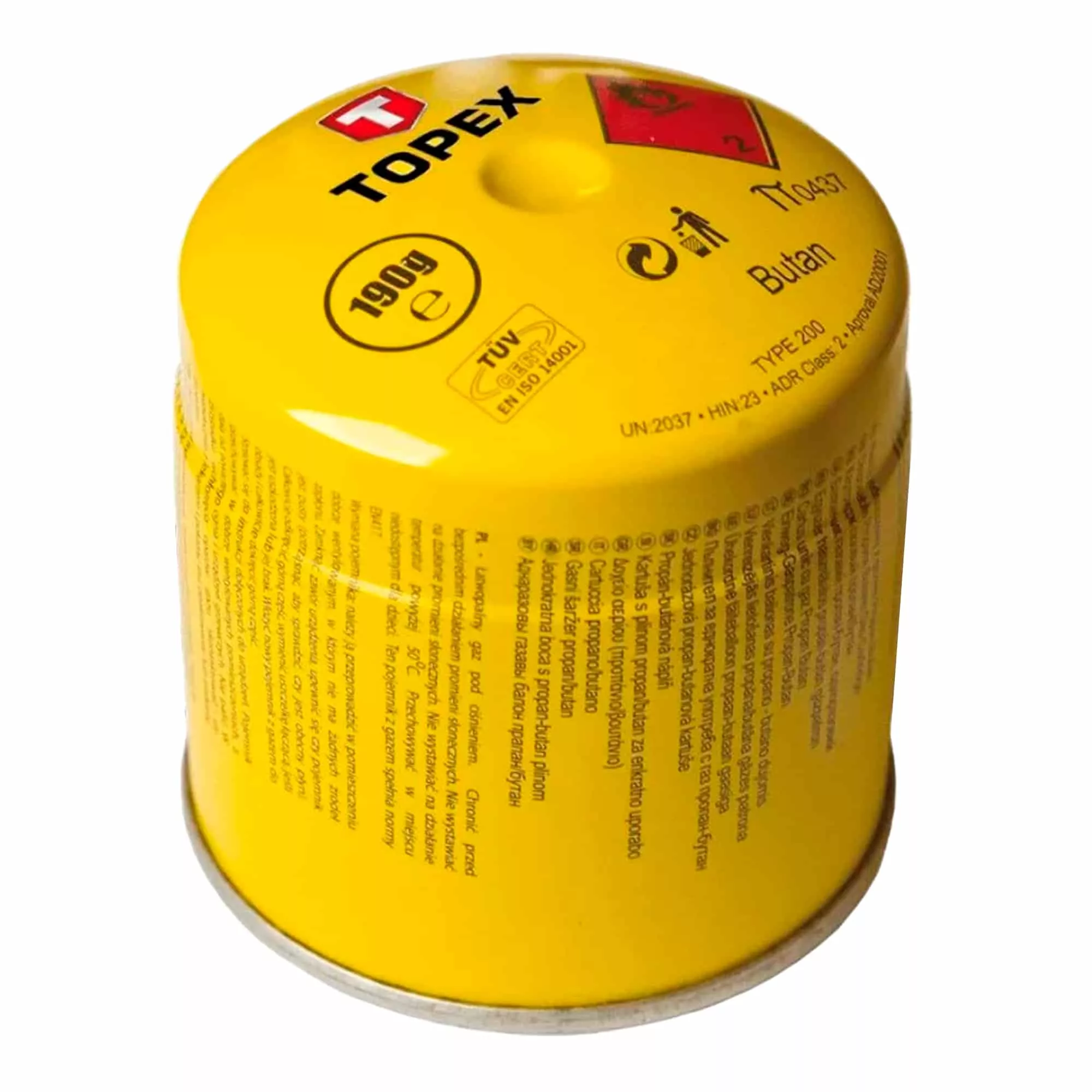 Газовые баллоны Topex