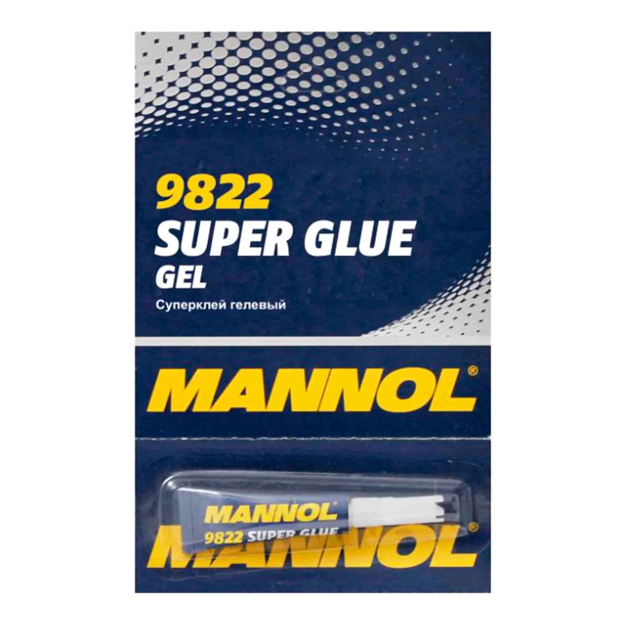 Гель суперклей MANNOL Super Glue Gel 3г (9822)