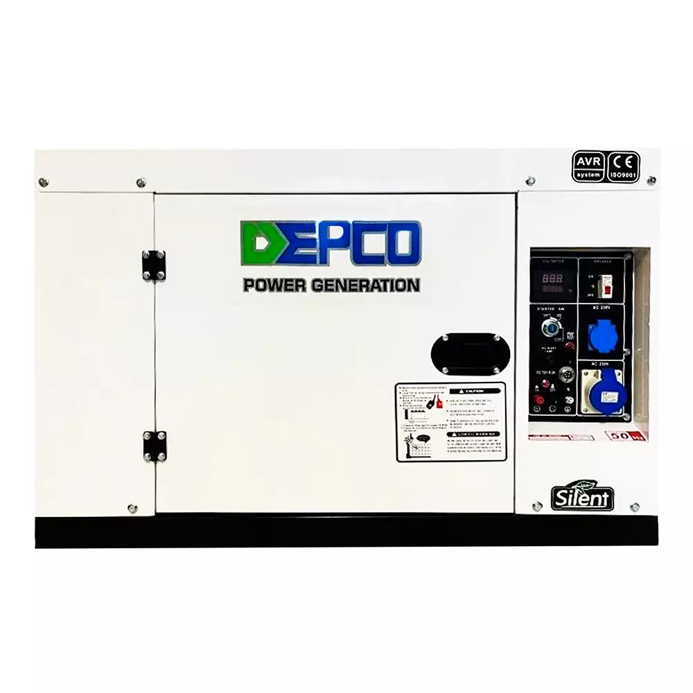 Генератор дизельный DEPCO DG12000SE-SILENT 9.5 Квт