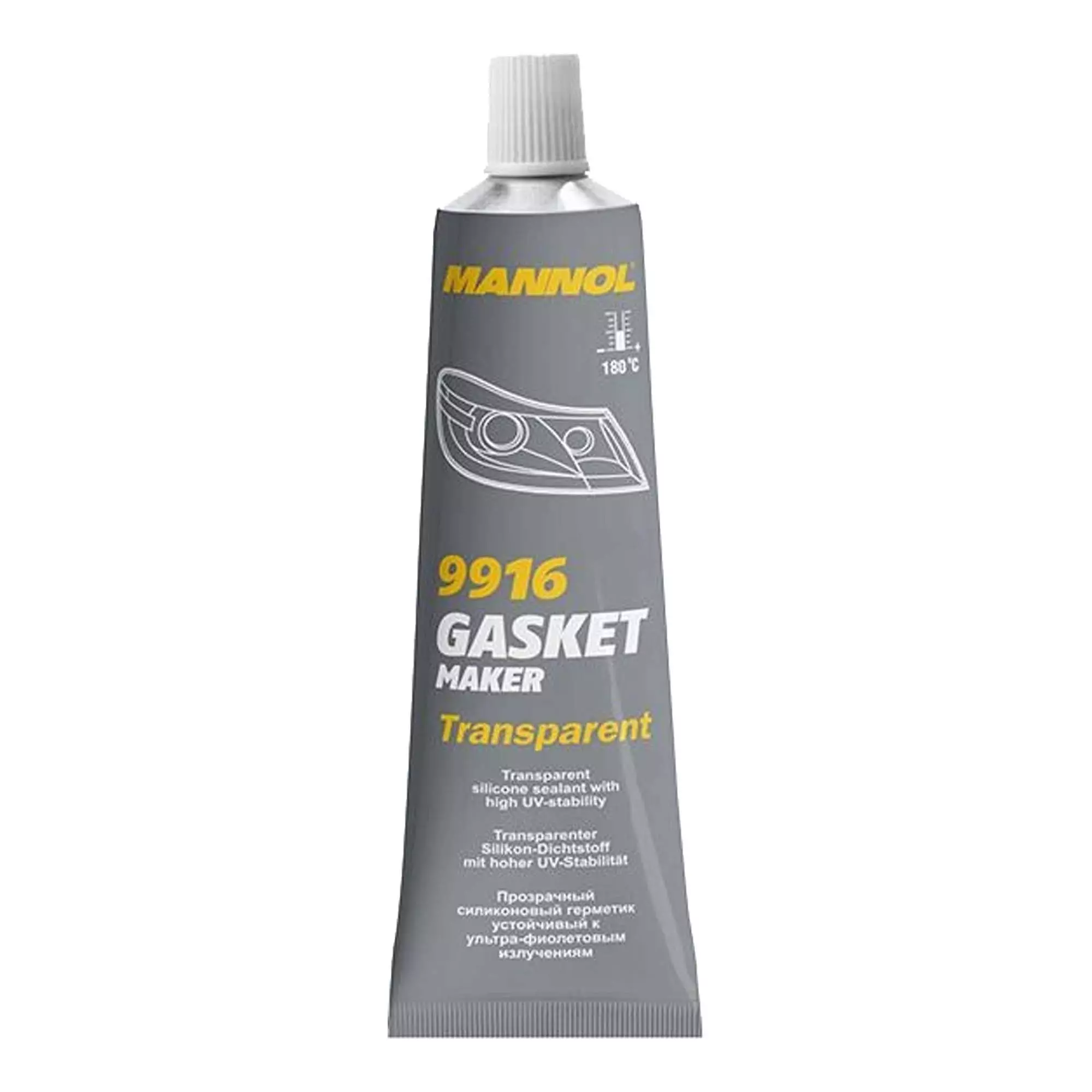 Герметик Mannol Silicone-Gasket transparent 85г (9916) Герметик Mannol Silicone-Gasket transparent 85г (9916)