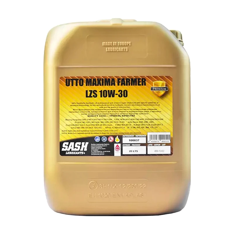 Гідравлічна олива SASH UTTO MAXIMA FARMER LZS 10W-30 20 л (100837) Гідравлічна олива SASH UTTO MAXIMA FARMER LZS 10W-30 20 л (100837)
