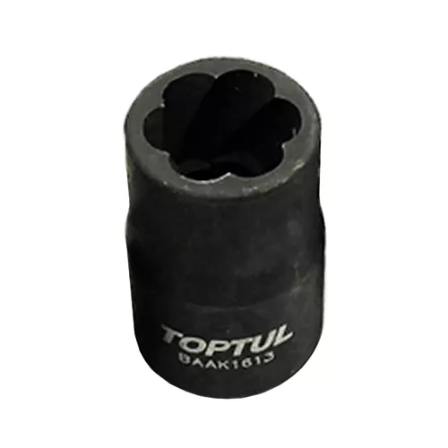 Головка для пошкоджених гайок 1/2" 15мм TOPTUL (BAAK1615) Головка для пошкоджених гайок 1/2" 15мм TOPTUL (BAAK1615)
