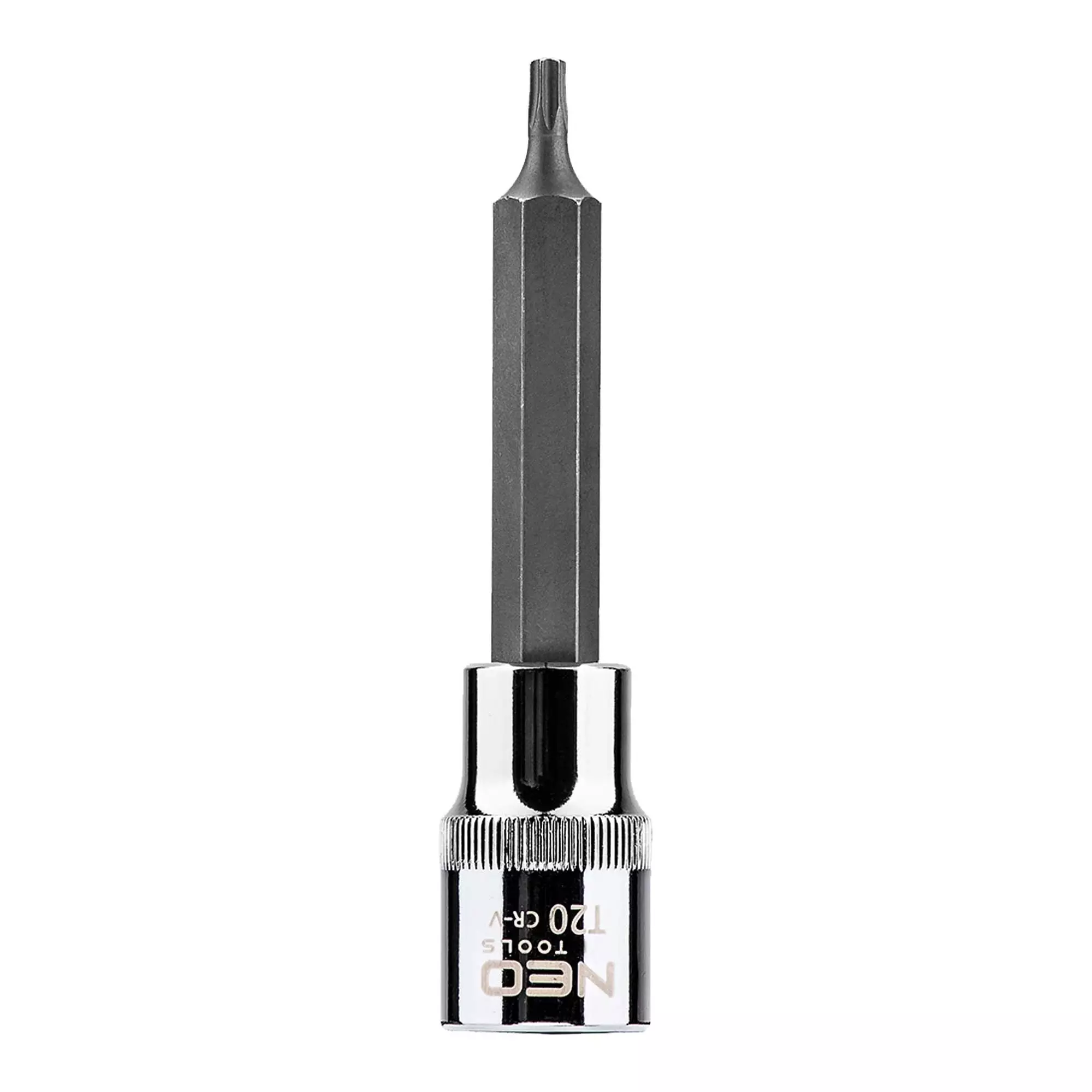 Змінна головка NEO TOOLS з насадкою Torx 1/2" T20 x 100 мм (08-760) Змінна головка NEO TOOLS з насадкою Torx 1/2" T20 x 100 мм (08-760)