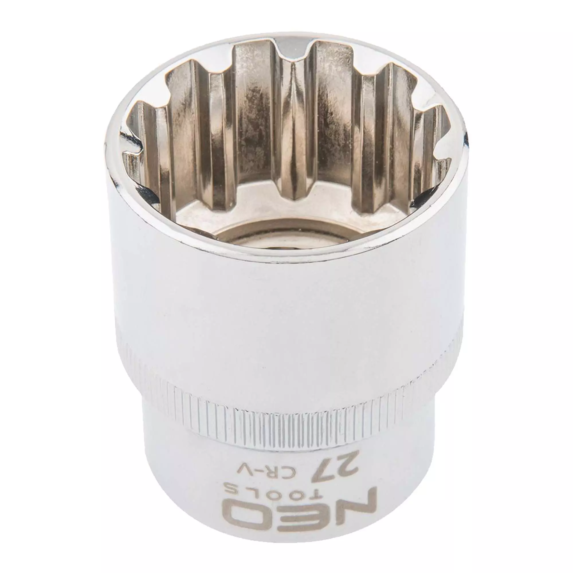 Головка сменная NEO TOOLS Spline 1/2" 27 мм (08-597) Головка сменная NEO TOOLS Spline 1/2" 27 мм (08-597)
