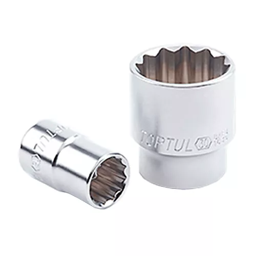Головка торцевая 1/2" 22мм 12-гранная TOPTUL (BAEB1622) Головка торцевая 1/2" 22мм 12-гранная TOPTUL (BAEB1622)