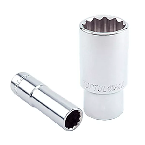Головка торцевая длинная 1/2" 21мм 12-гранная TOPTUL (BAEF1621) Головка торцевая длинная 1/2" 21мм 12-гранная TOPTUL (BAEF1621)