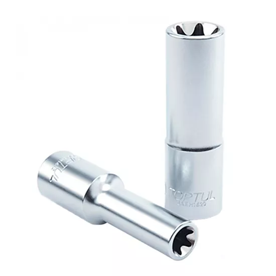 Головка торцевая длинная 1/4" E8 TOPTUL (BAEH0808) Головка торцевая длинная 1/4" E8 TOPTUL (BAEH0808)