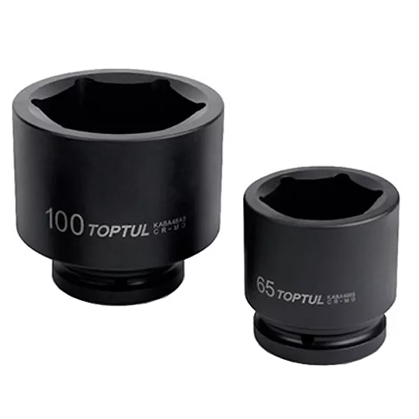 Головка торцевая ударная 1-1/2" 55мм KABA4855 TOPTUL (KABA4855) Головка торцевая ударная 1-1/2" 55мм KABA4855 TOPTUL (KABA4855)