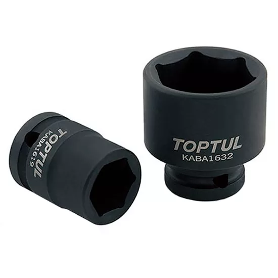 Головка торцевая ударная 1/2" 33мм TOPTUL (KABA1633) Головка торцевая ударная 1/2" 33мм TOPTUL (KABA1633)