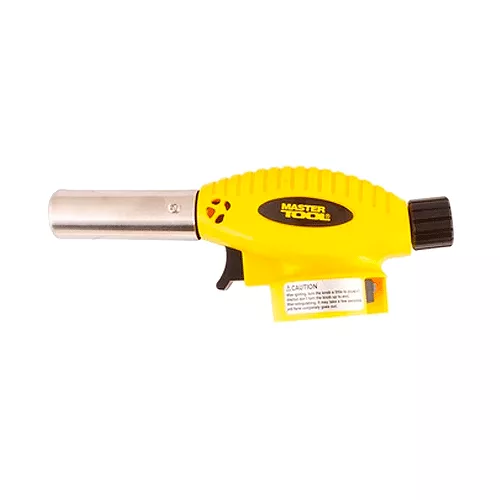 Горелка для газового баллона MASTER TOOL с пьезоподжигом "Метеор", Ø 20 мм, керамическая защита, 1300*С (44-5040) Горелка для газового баллона MASTER TOOL с пьезоподжигом "Метеор", Ø 20 мм, керамическая защита, 1300*С (44-5040)