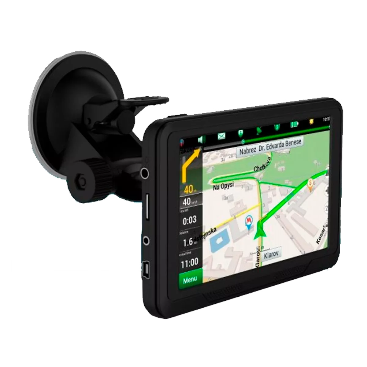GPS навігатор Globex GE516 Magnetic GPS навігатор Globex GE516 Magnetic