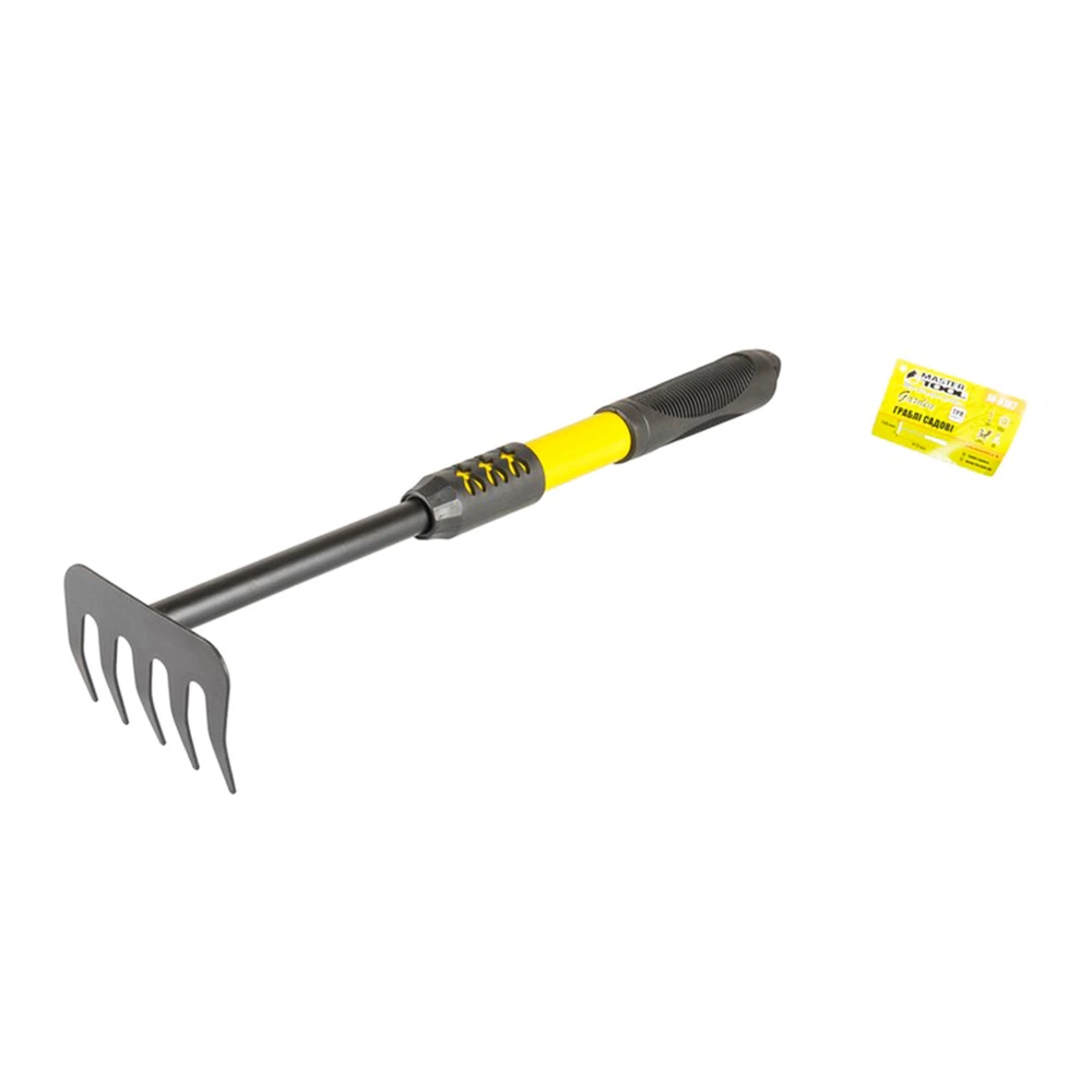 Грабли cадовые Mastertool с удлиненной ручкой (14-6167) Грабли cадовые Mastertool с удлиненной ручкой (14-6167)