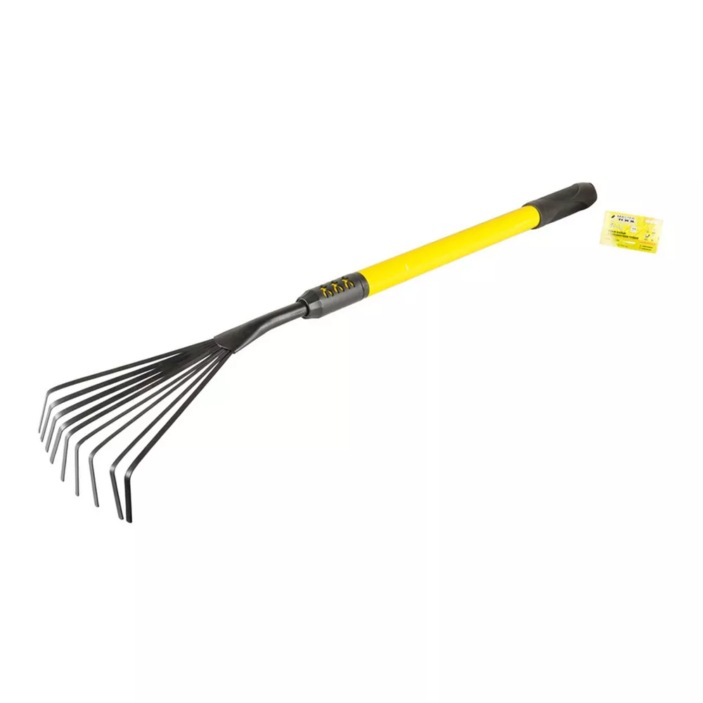 Грабли веерные Mastertool с телескопической ручкой (14-6179) Грабли веерные Mastertool с телескопической ручкой (14-6179)
