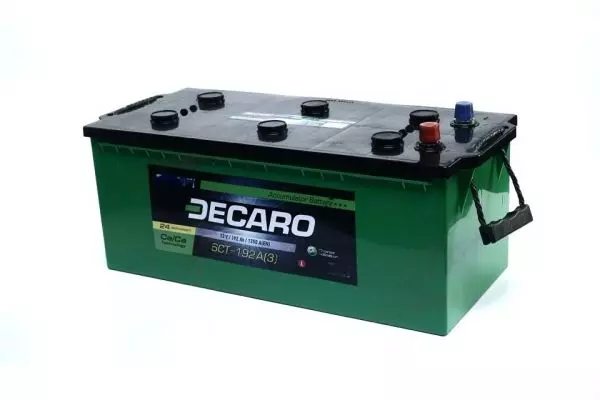 Грузовой аккумулятор DECARO 192Ah-12v (513х223х217) PROFI Грузовой аккумулятор DECARO 192Ah-12v (513х223х217) PROFI