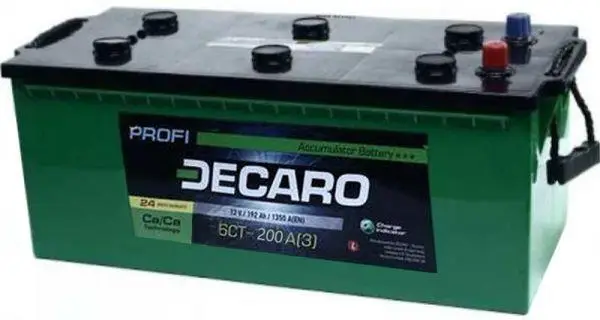 Акумулятор 200Ah-12v DECARO PROFI (513х223х217), L,EN1450 Акумулятор 200Ah-12v DECARO PROFI (513х223х217), L,EN1450