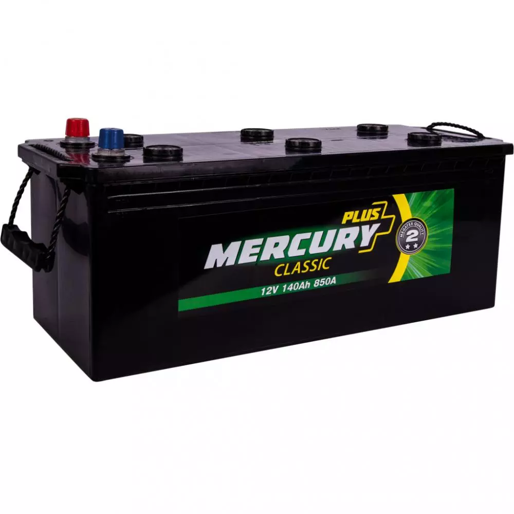 Грузовой аккумулятор MERCURY CLASSIC Plus 6СТ-140Ah 850A Аз (47285) Грузовой аккумулятор MERCURY CLASSIC Plus 6СТ-140Ah 850A Аз (47285)